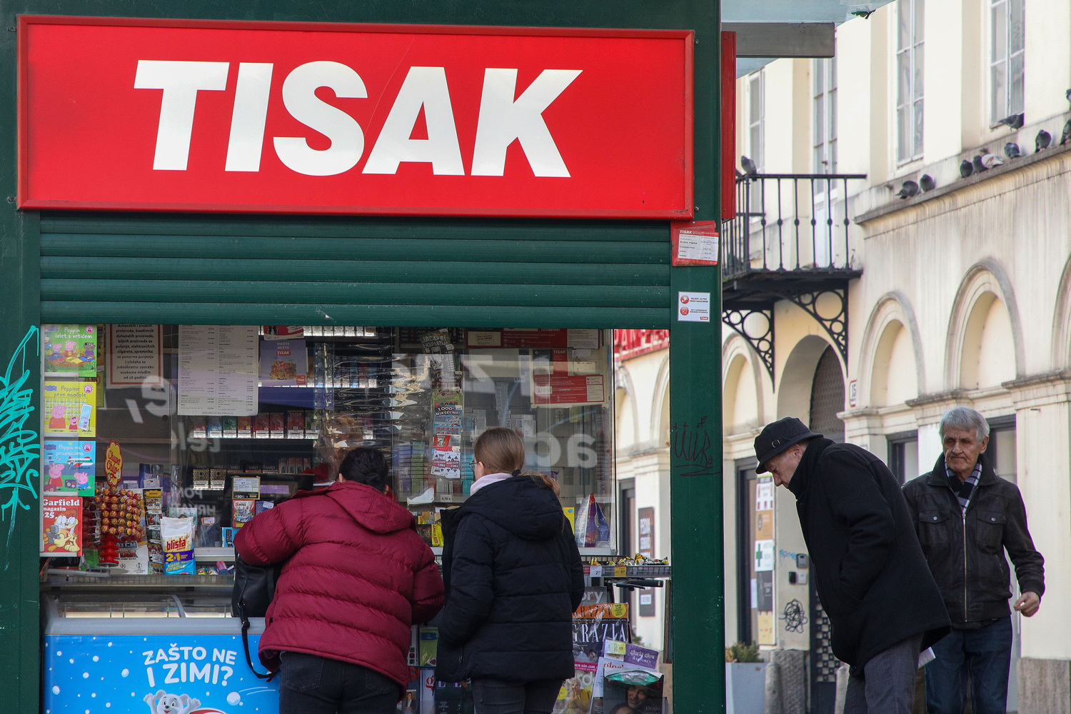 Tisak gasi uslugu Tisak paket