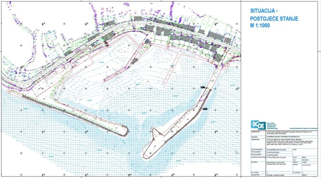 Trenutačni izgled luke Krilo Jesenice 